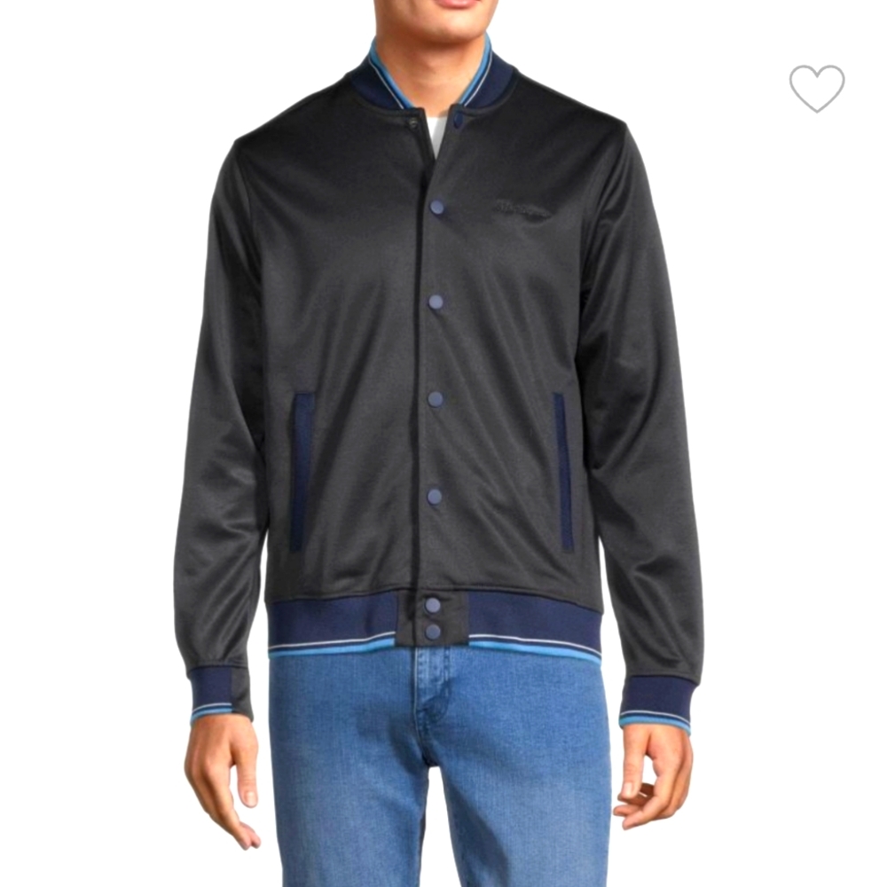 BEN SHERMAN Herringbone Bomber Jacket
